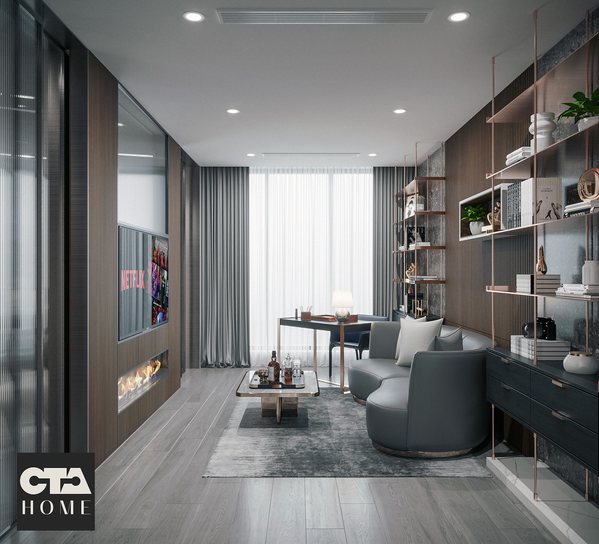 Biệt thự Vinhome Riverside - CTA Home