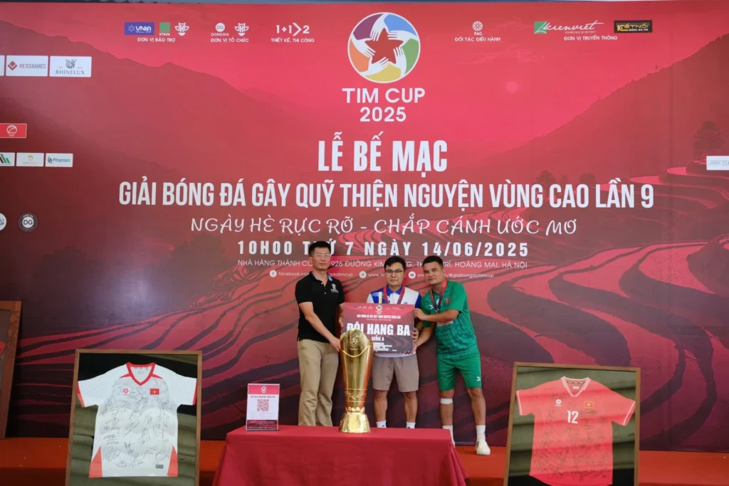 CTA Việt Nam đạt giải ba tại Lễ Bế Mạc TIM CUP 2025 – Kết quả Hạng Ba, lan tỏa tinh thần sẻ chia và thể thao